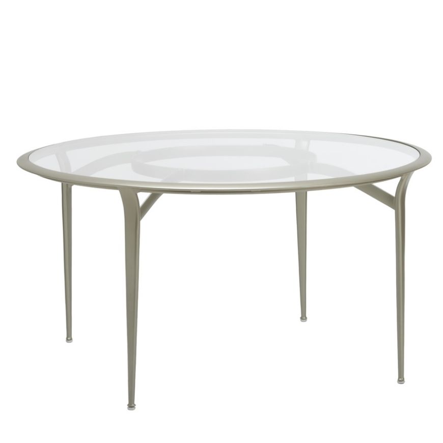 Picture of 54" ROUND DINING TABLE, GLASS TOP
