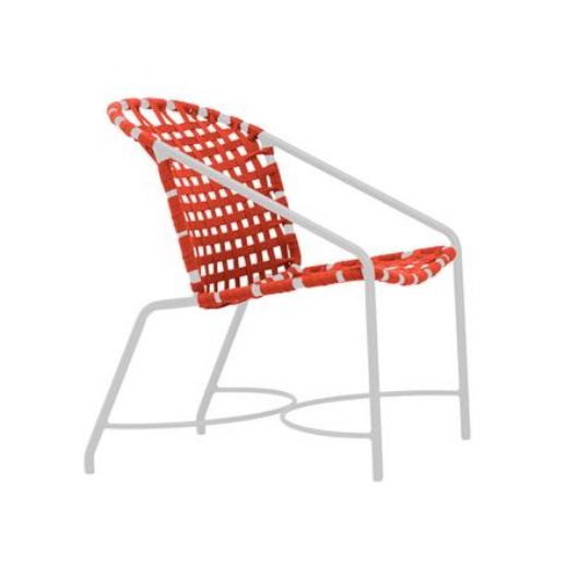 Picture of KANTAN ALUMINUM ARM CHAIR, SUNCLOTH LACE