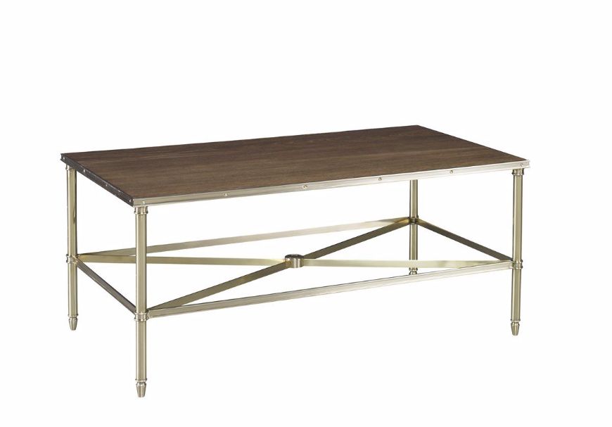 Picture of ACACIA BRASS COCKTAIL TABLE