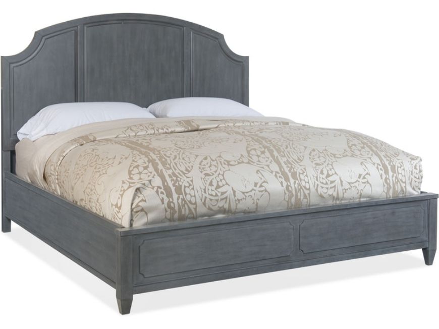 Picture of BEDROOM HAMILTON KING WOOD PANEL BED