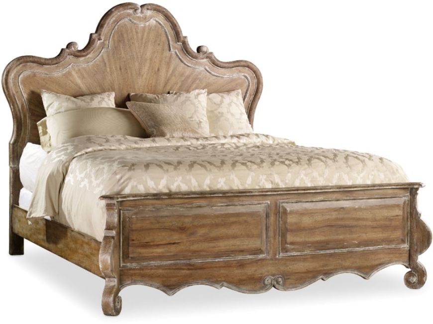 Picture of BEDROOM CHATELET KING WOOD PANEL BED