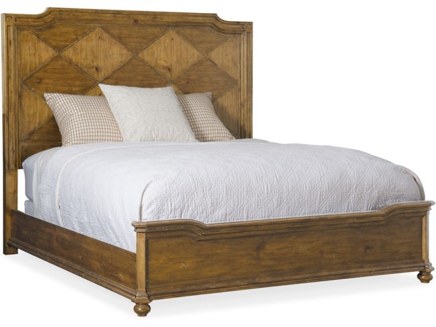 Picture of BEDROOM BALLANTYNE CAL KING WOOD PANEL BED