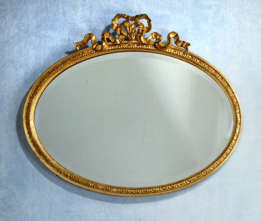 Picture of BOW OVAL -- HORIZONTAL MIRROR