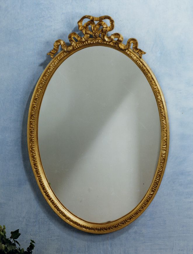 Picture of BOW OVAL -- VERTICAL MIRROR