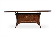 Picture of GRAND TRAVERSE 84" OVAL UMBRELLA DINING TABLE