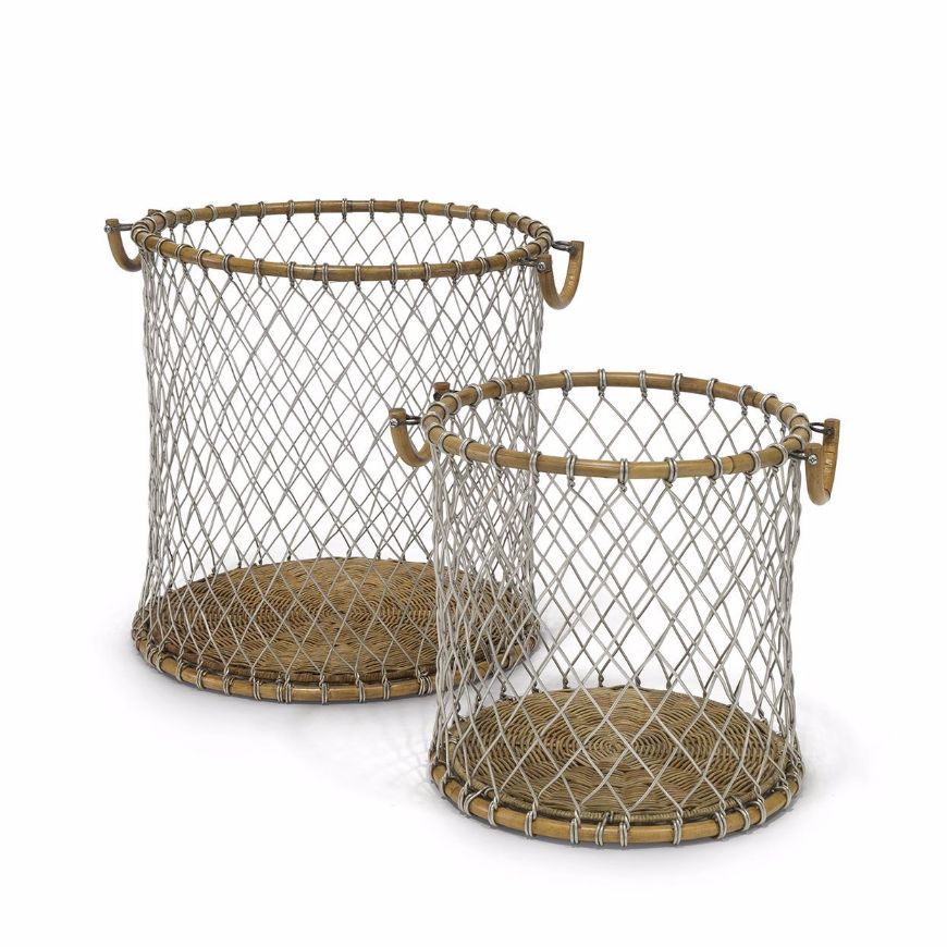 Picture of NANTUCKET WIRE BASKETS, SET OF 2