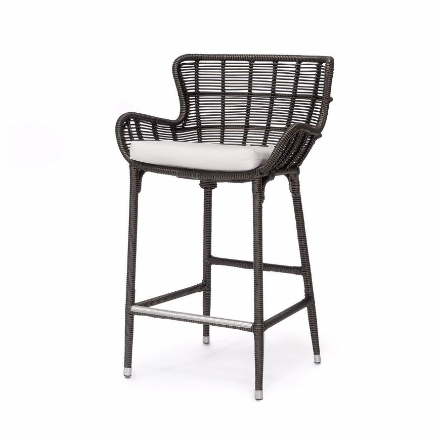 Picture of PALERMO OUTDOOR 24" COUNTER STOOL, ESPRESSO