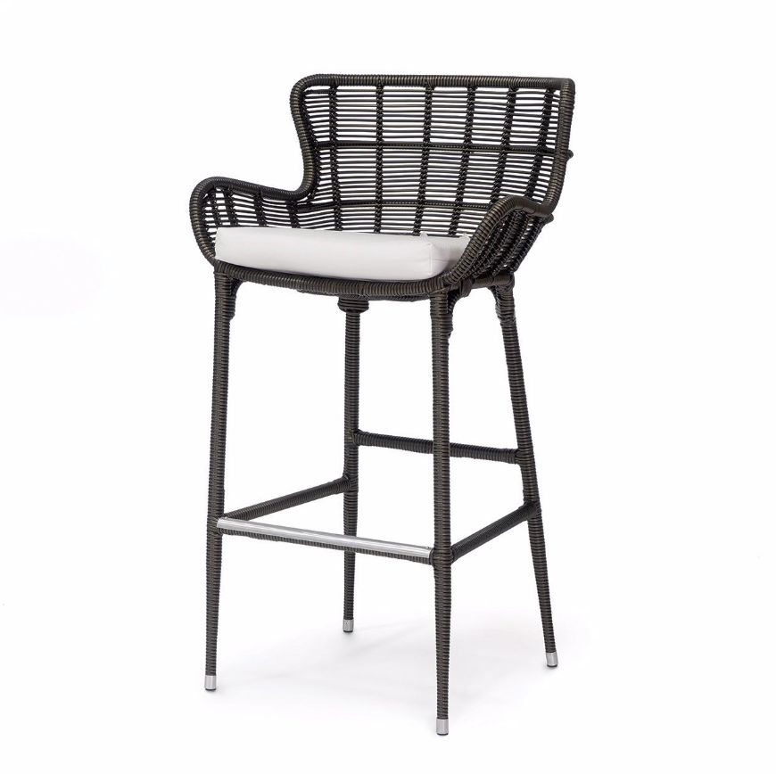 Picture of PALERMO OUTDOOR 30" BARSTOOL, ESPRESSO