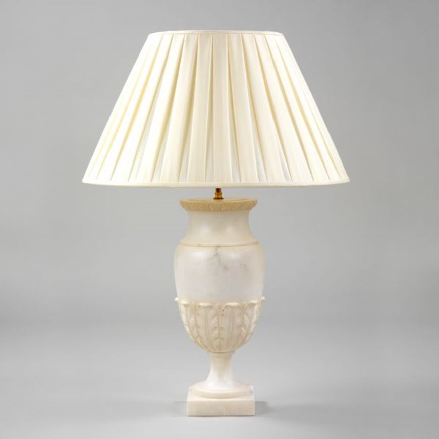 Picture of ALBA LARGE ALABASTER URN TABLE LAMP TABLE LAMP
