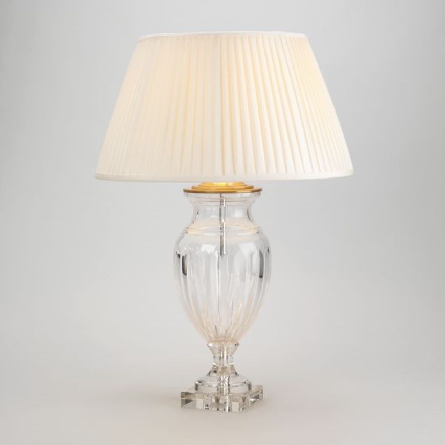 Picture of ACANTHUS TABLE LAMP, ANTIQUE SILVER