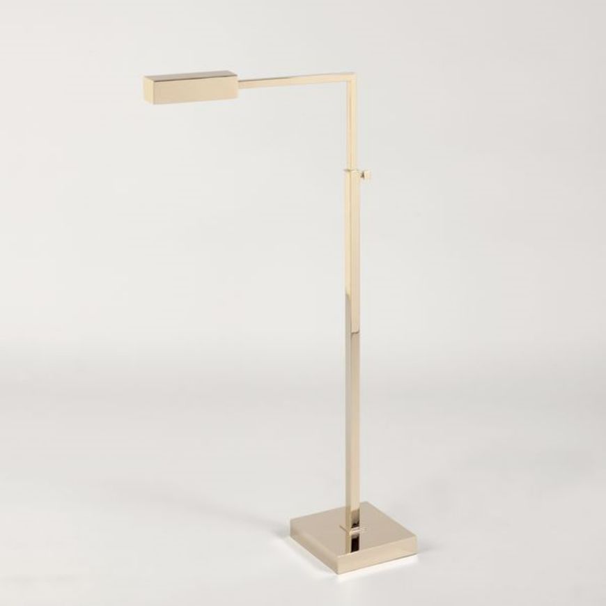 Picture of ATLEY ADJUSTABLE LED FLOOR LAMP, NICKEL