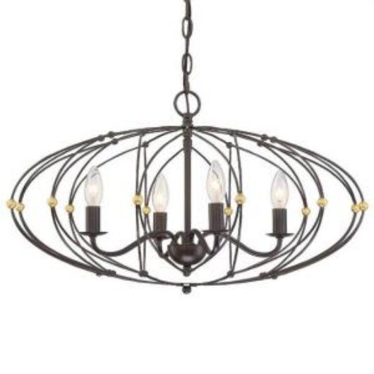 Picture of ZUCCA - 4 LIGHT CHANDELIER