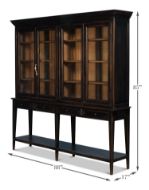 Picture of BEACON HILL DISPLAY CASE, EBONY