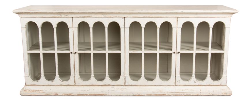 Picture of 24 ARCHED SIDEBOARD, WHITEWASH
