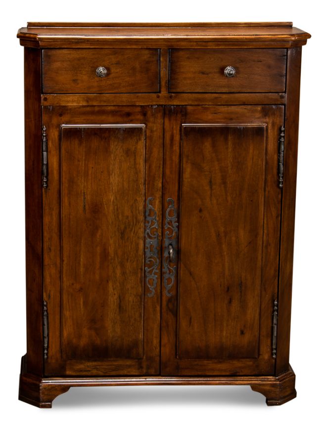 Picture of AUSTRIAN HALL CABINET, FRUITWOOD