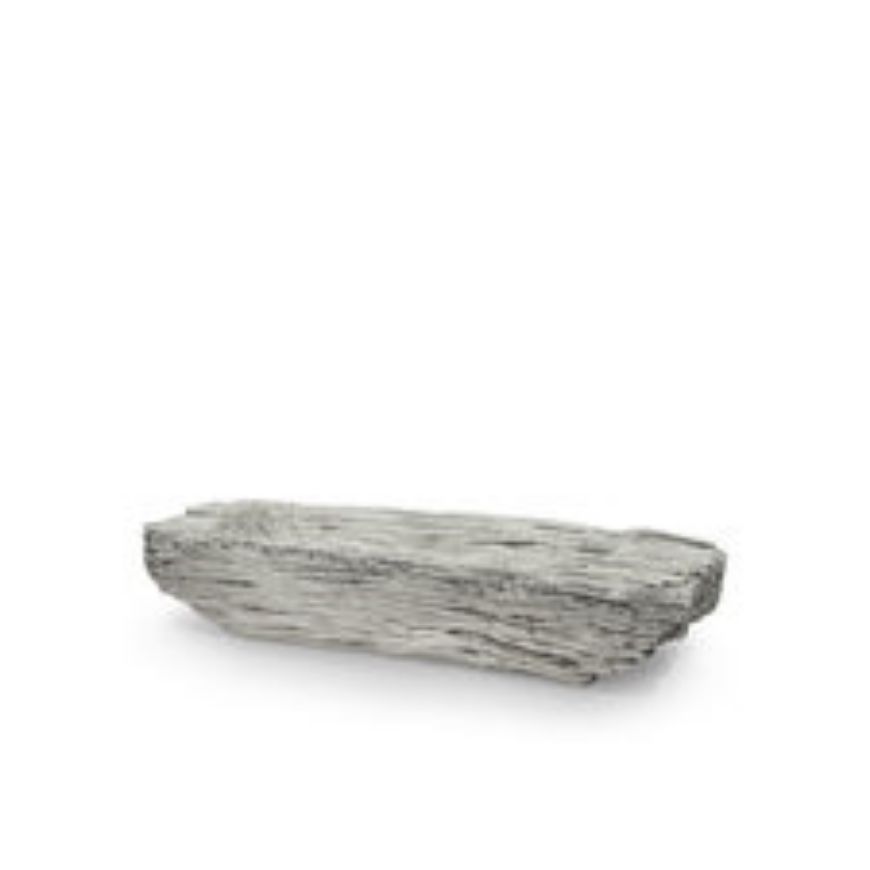 Picture of ITHACA TROUGH OUTDOOR DECOR SMALL, WEATHERED GREY