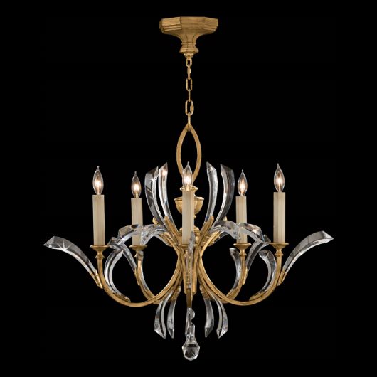 Picture of BEVELED ARCS 36″ ROUND CHANDELIER