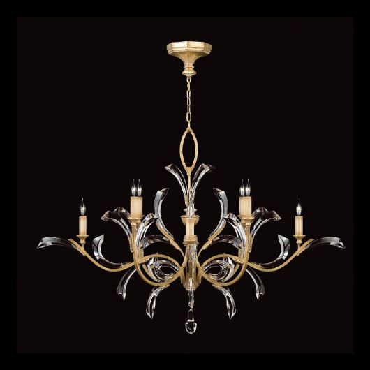 Picture of BEVELED ARCS 57″ ROUND CHANDELIER