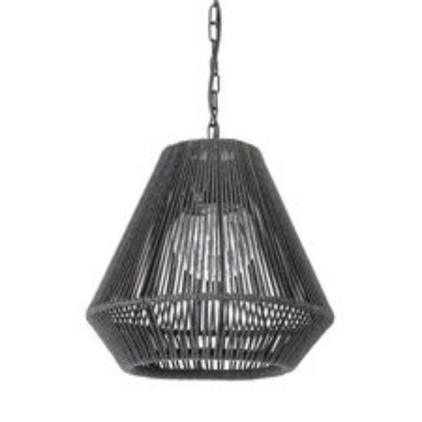 Picture of TANNER OUTDOOR PENDANT TAPERED, BLACK