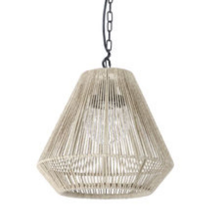 Picture of TANNER OUTDOOR PENDANT TAPERED, NATURAL
