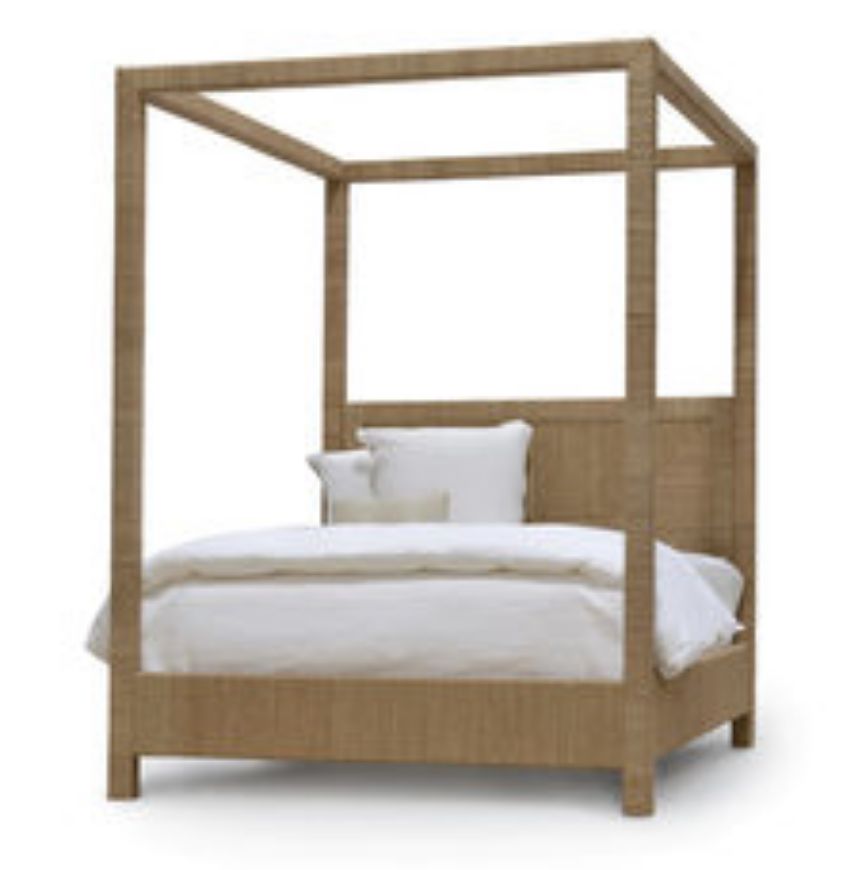 Picture of WOODSIDE CANOPY BED, CA KING NATURAL