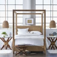 Picture of WOODSIDE CANOPY BED, KING, NATURAL