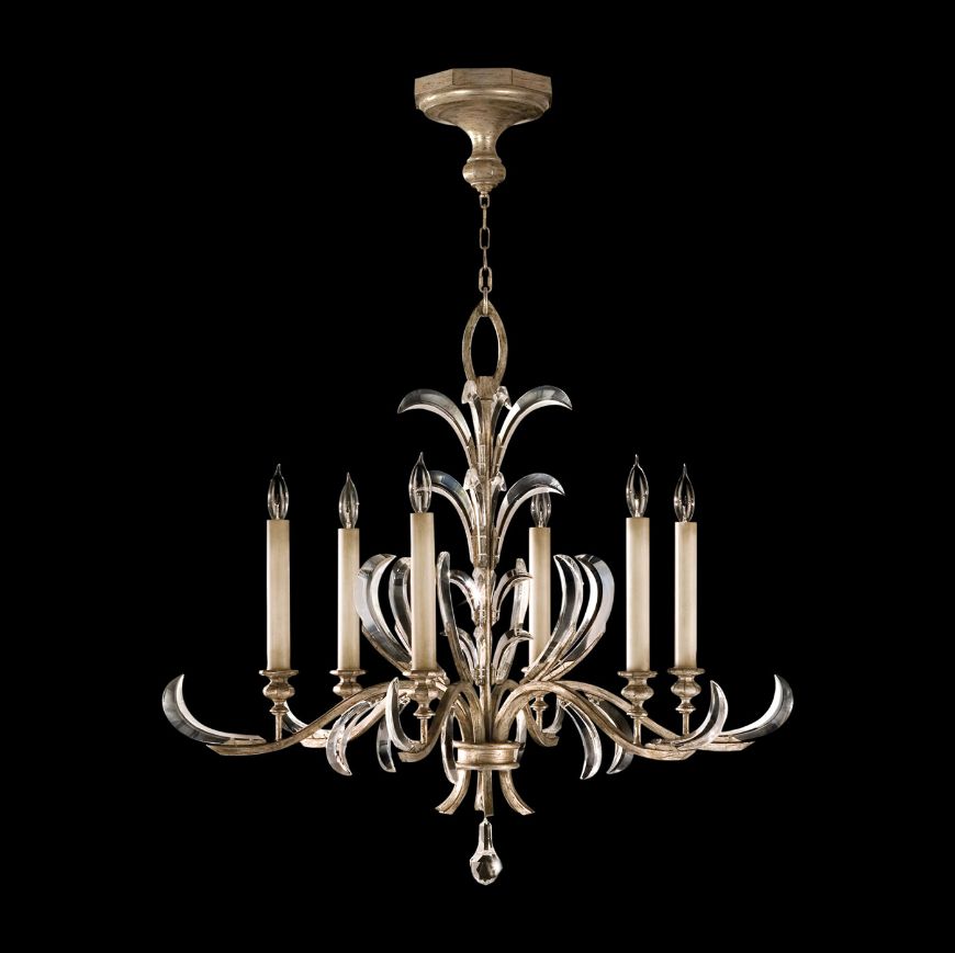 Picture of BEVELED ARCS 37″ ROUND CHANDELIER
