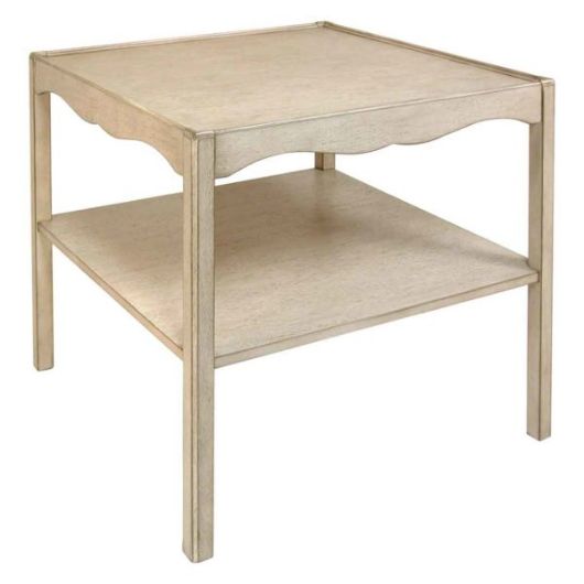 Picture of SQUARE 2-TIER END TABLE, AVAILABLE IN 2 FINISHES