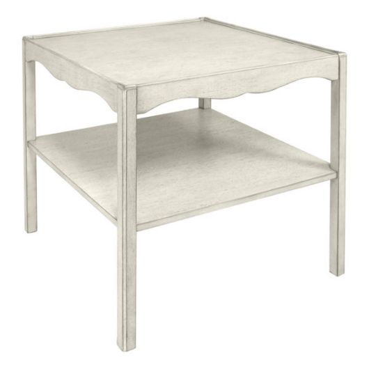 Picture of SQUARE 2-TIER END TABLE-PAINTED