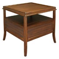 Picture of SQUARE END TABLE WITH DRAWERS