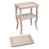 Picture of 2-TIER TABLE WITH TRAY TOP, AVAILABLE IN 2 FINISHES