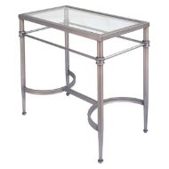 Picture of METAL AND GLASS SIDE TABLE