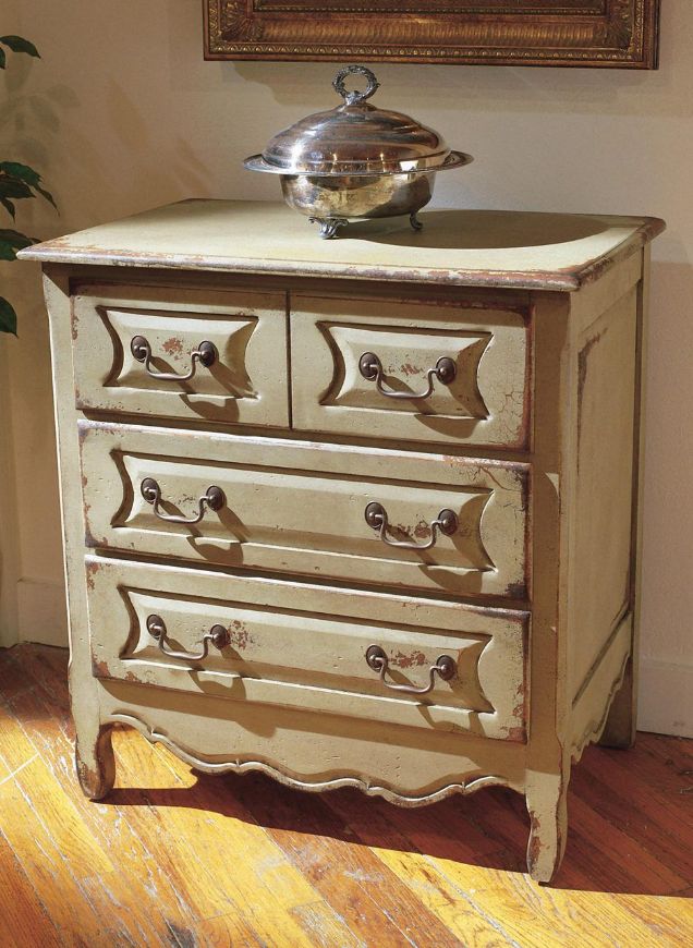 Picture of FRENCH COTTAGE THREE DRAWER CHEST