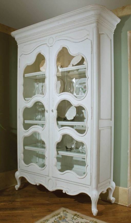 Picture of CAMILLE ARMOIRE WITH SEEDED GLASS DOORS