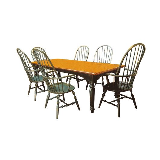 Picture of ENGLISH GATHERING TABLE WITH TWO LEAVES