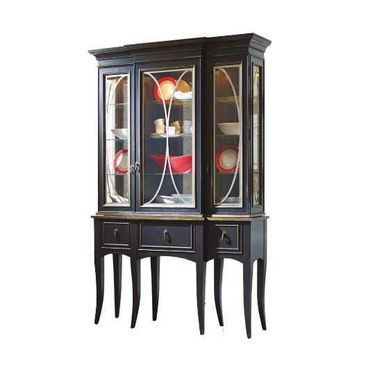 Picture of CLASSIC CURIO WITH ANTIQUE MIRROR BACK