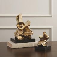 Picture of ABSTRACT FIGURAL SCULPTURE-BRASS
