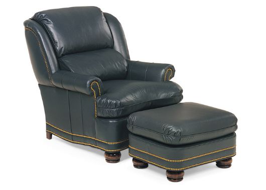 Picture of AUSTIN HIGH BACK CHAIR AND OTTOMAN