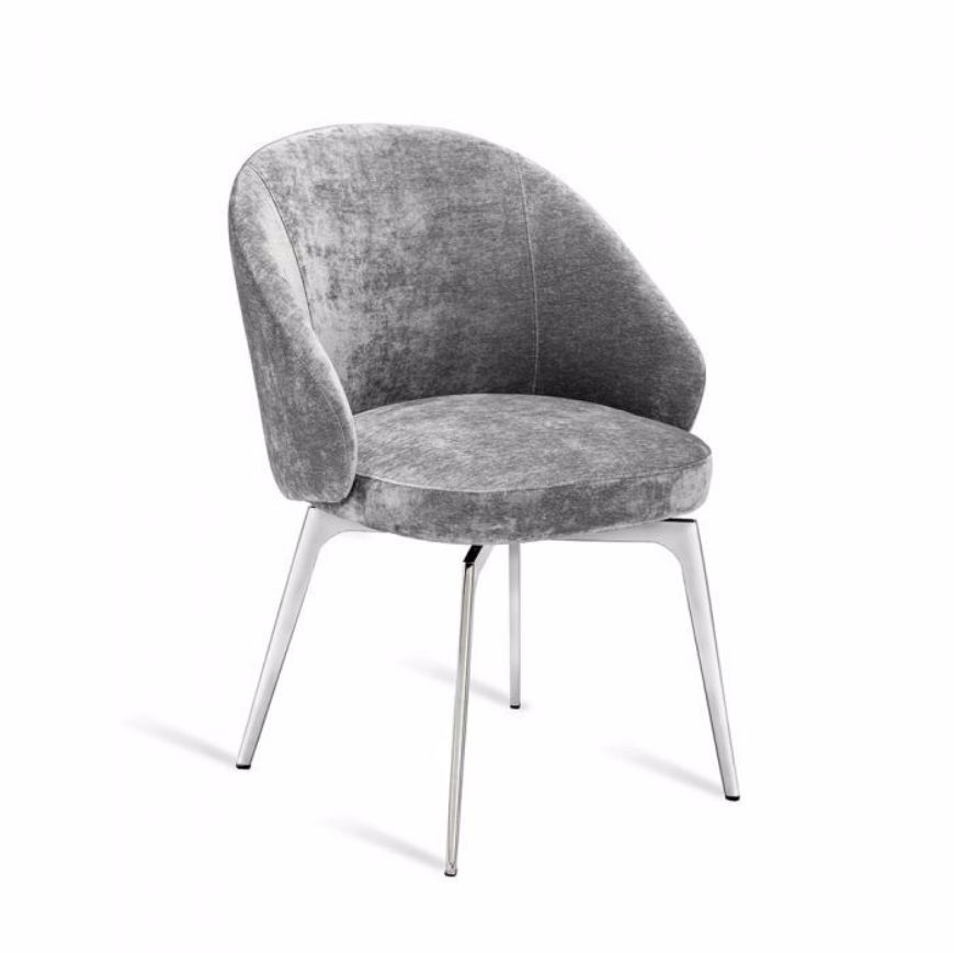 Picture of AMARA DINING CHAIR - OCEAN GREY