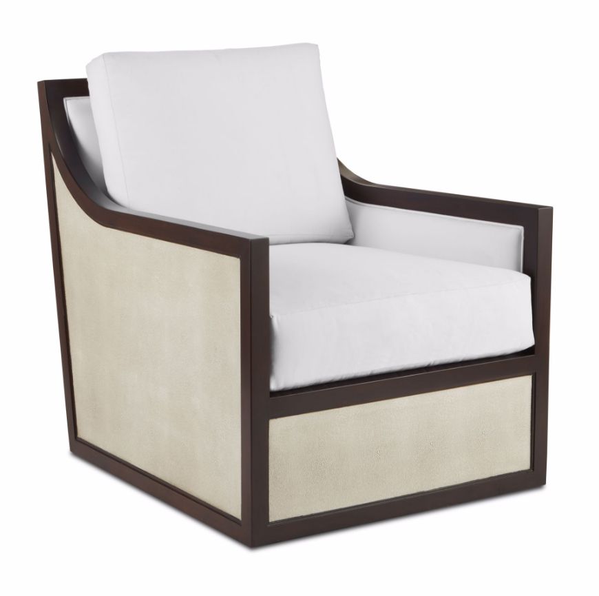 Picture of EVIE MUSLIN SWIVEL CHAIR