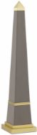 Picture of PHARAOH TAUPE SMALL OBELISK