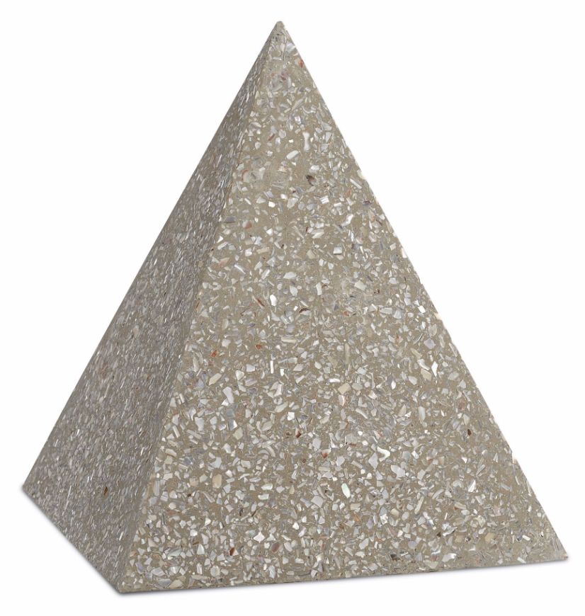 Picture of ABALONE LARGE CONCRETE PYRAMID