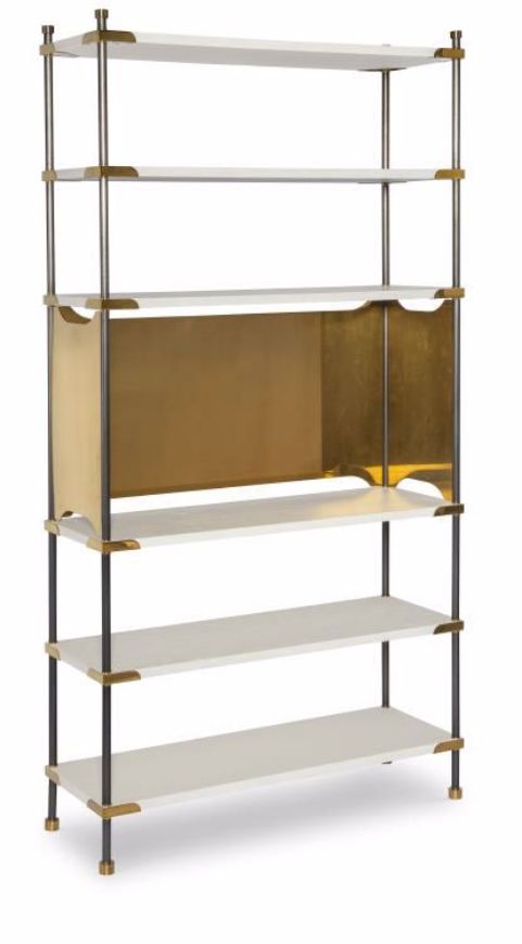 Picture of BENSON ETAGERE W/ ALABASTER CERUSED FINISH