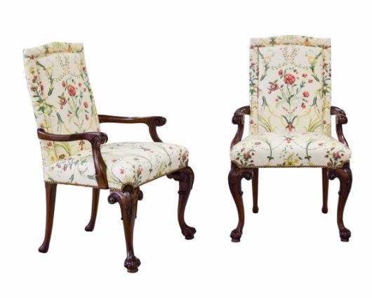 Picture of CHIPPENDALE ARM CHAIR