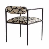 Picture of BARBANA CHAIR OCELOT EMBROIDERY