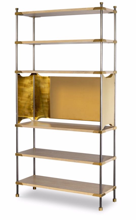 Picture of BENSON ETAGERE-BLONDE CERUSED FINISH