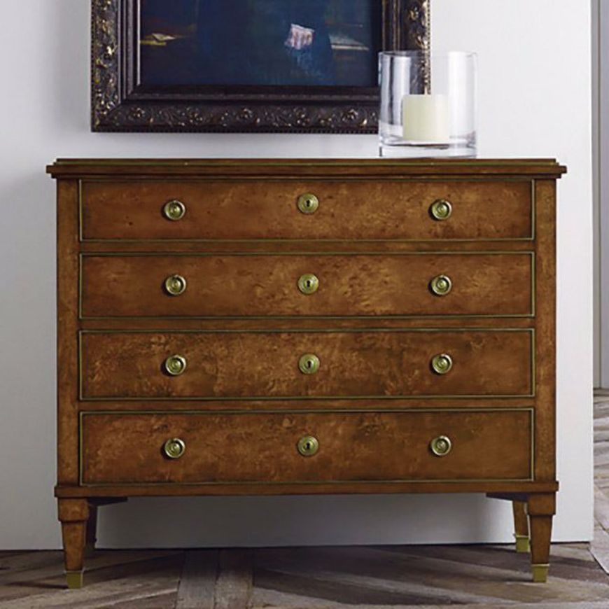 Picture of 19TH CENTURY CLASSICAL CHEST-BURL