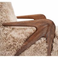 Picture of ANGELICA LOUNGE CHAIR - MOREL TAUPE