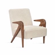 Picture of ANGELICA LOUNGE CHAIR - SHEARLING