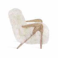 Picture of ANGELICA LOUNGE CHAIR - IVORY